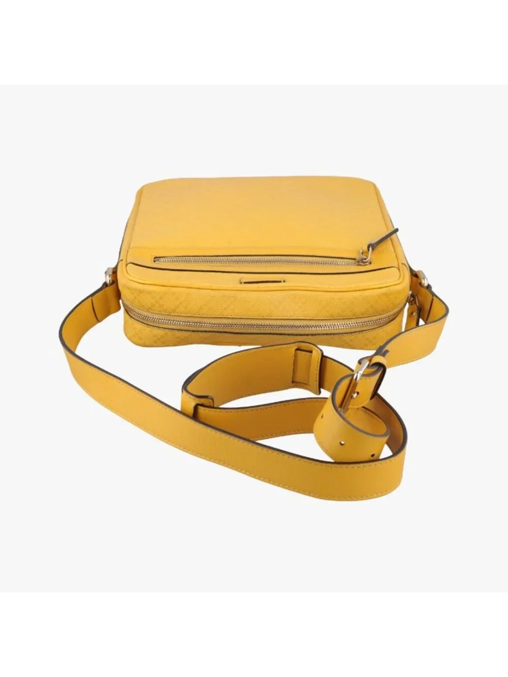 Gucci Diamante Yellow Leather Tote